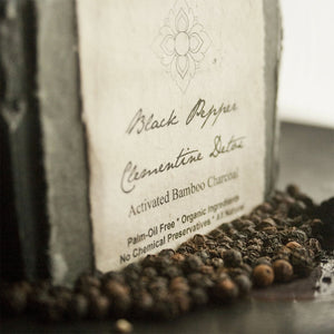 Black Pepper Exfoliating Organic Olive Oil Soap