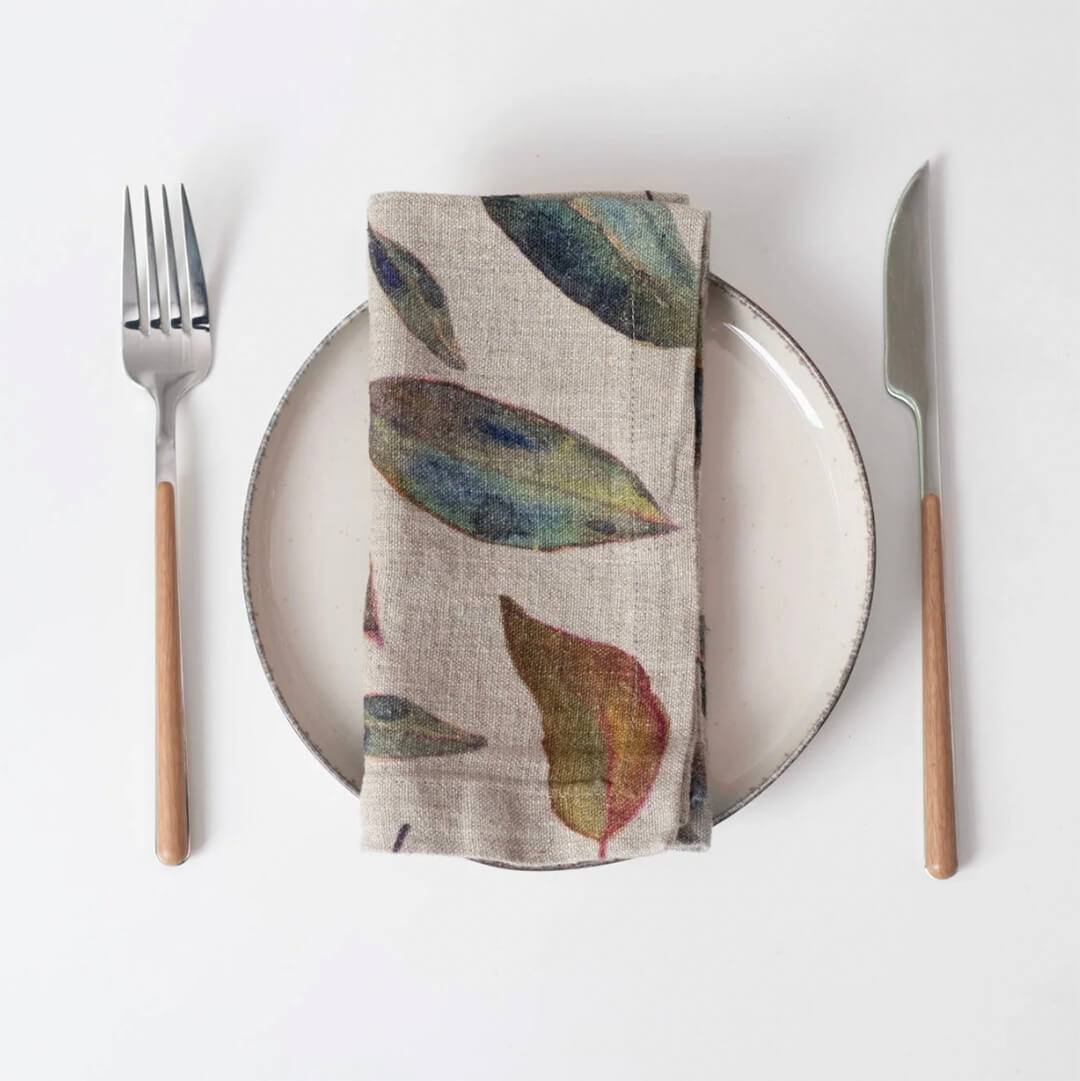 Linen Tale Napkins Golden Fall Natural