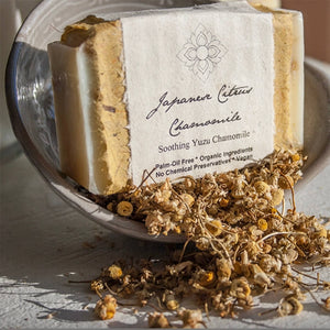 Japanese Citrus Chamomile Organic Olive Oil Soap