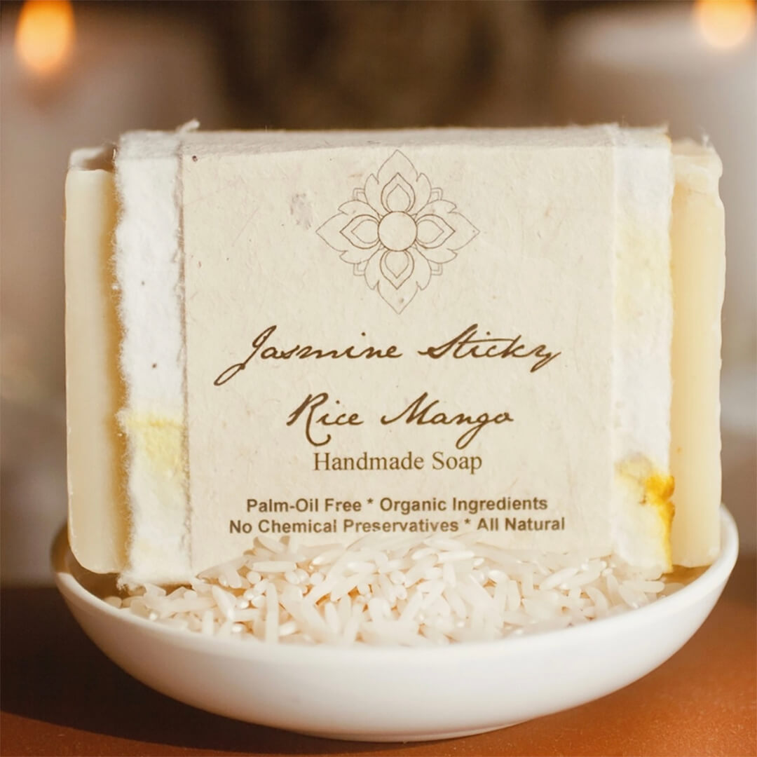 Jasmine Sticky Rice Mango Organic Olive Oil Soap