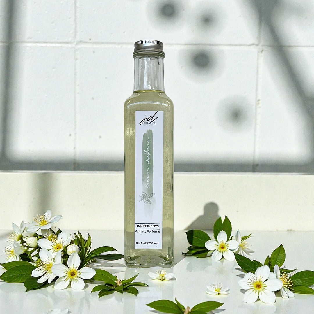 Luxury Lemon Verbena Reed Diffuser Perfume – Fresh Citrus Home Fragrance | Made in USA