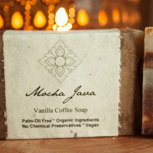 Mocha Java Exfoliating Coffee Organic Olive Oil Soap