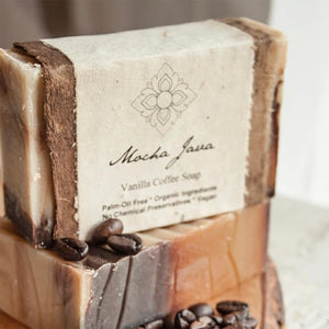 Mocha Java Exfoliating Coffee Organic Olive Oil Soap