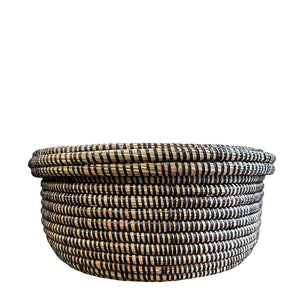 Senegalese Lidded Storage Basket