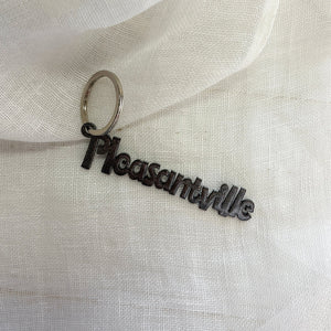 Silver Pleasantville Keyring