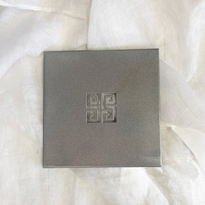 Geometric Steel Trivet in Silver