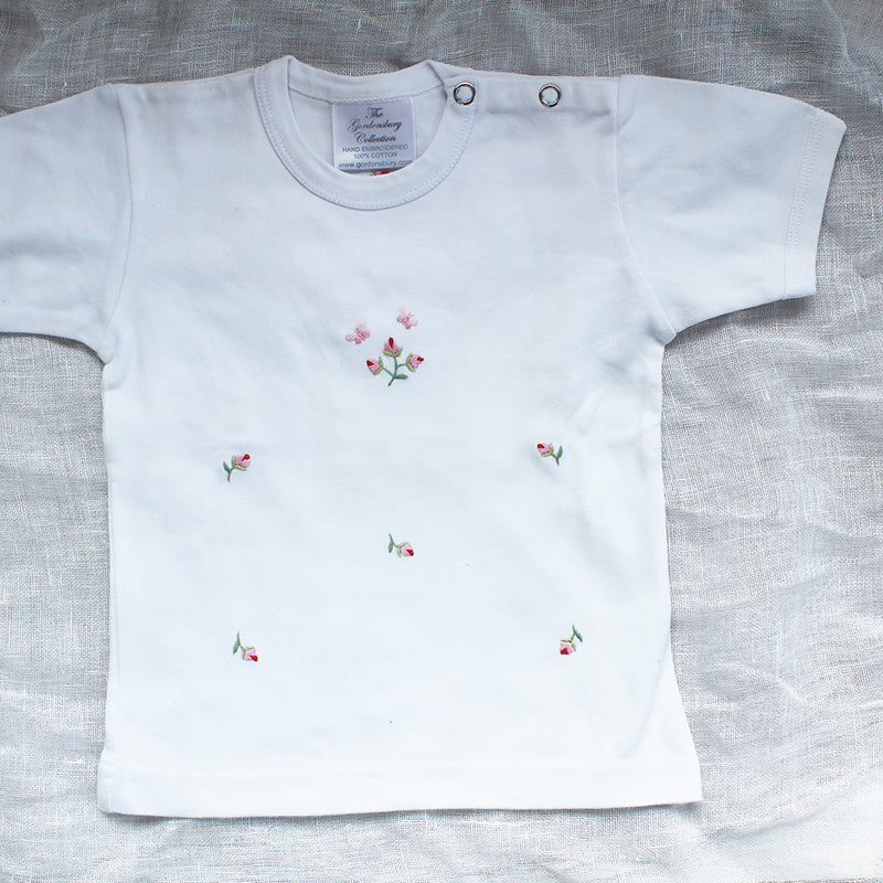Toddler T Shirt Rosebud Pink 6-12 Months