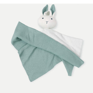 Organic Cotton Bunny Lovey | Viverano Baby Security Blanket