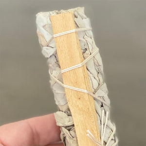 White Sage Smudge Sticks with Palo Santo