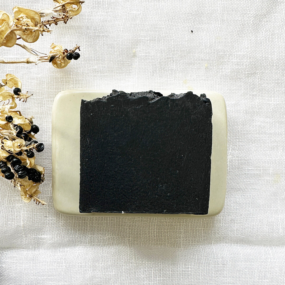 Hand-Carved White Soapstone Soap Dish