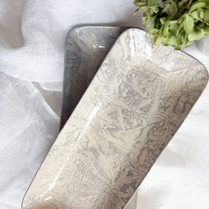 Wonki Ware Medium Rectangular Ceramic Platters