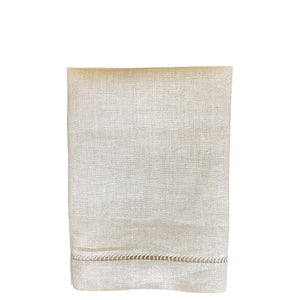 Linen Guest Towel - Natural