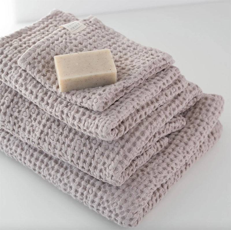 Linen Tales Powder Honeycomb Waffle Bath Towel