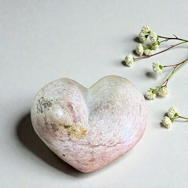 Hand-Carved Soapstone Heart | Artisan Made in Kenya