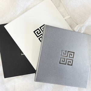Tintown Geometric Steel Trivet in Black, White or Silver
