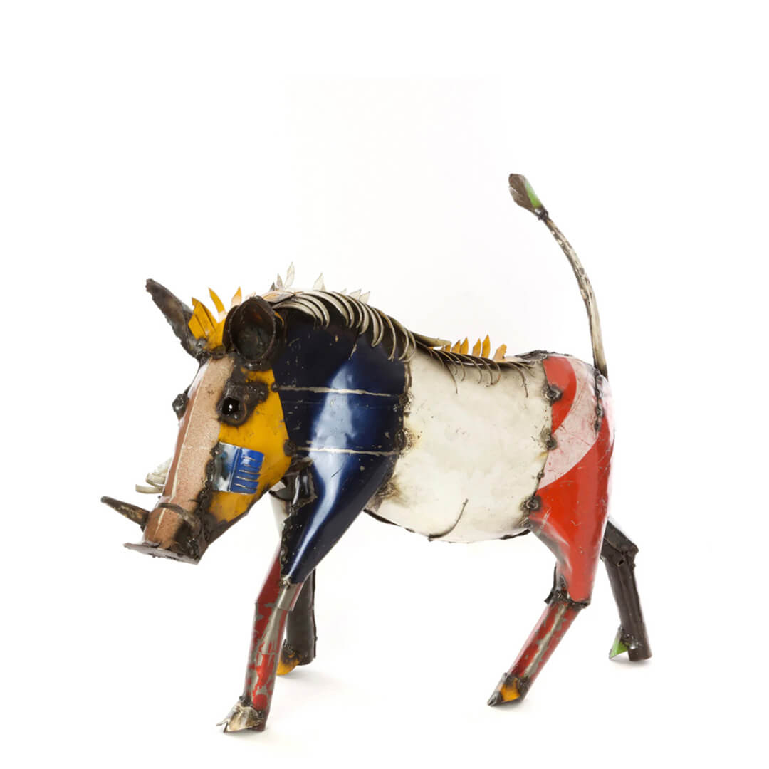 Recycled Metal Warthog Medium
