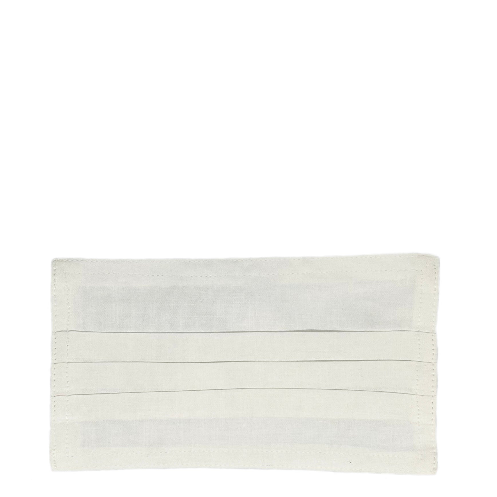 Cotton Fabric Face Covering White