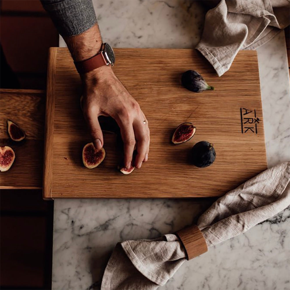 kiaat wood napkin rings