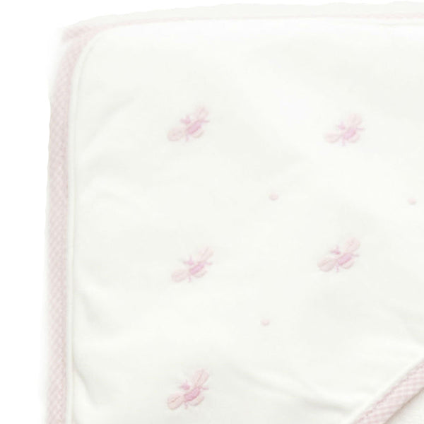 Baby Hooded Towel Baby Bee Pink