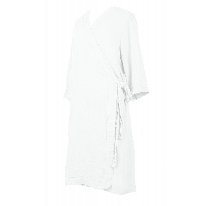 Cotton Bathrobe White
