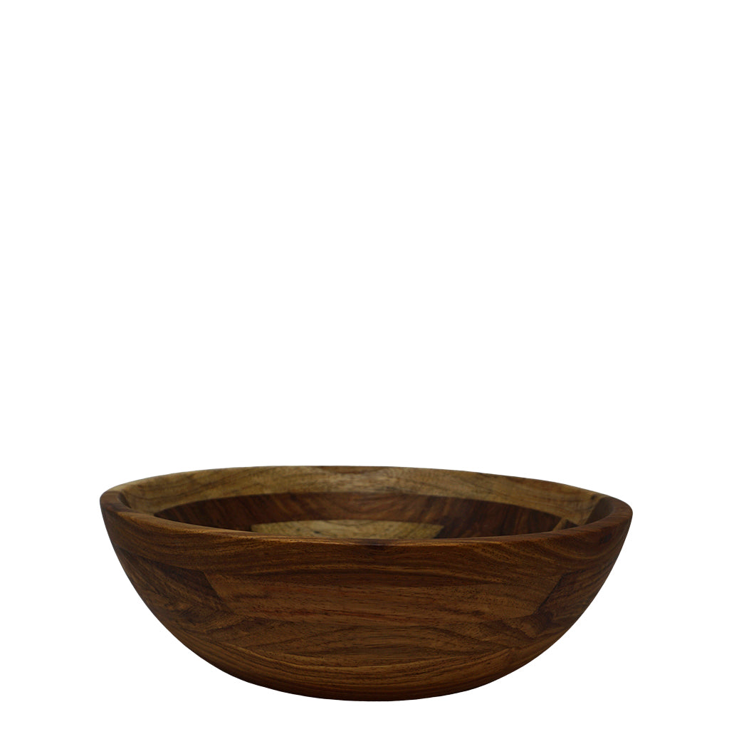 Kiaat Wood Salad Bowl