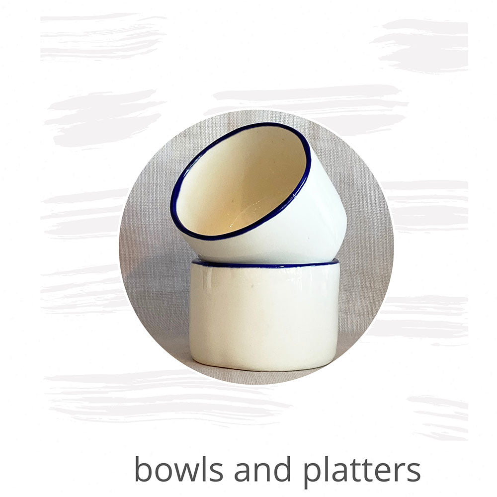 bowls and platters
