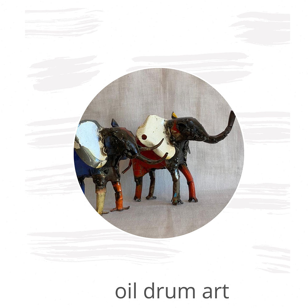 oil drum art