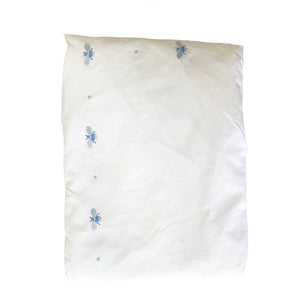 Baby Bee Crib Bedding | 100% Cotton Baby Bedding | Fitted Sheet Blue