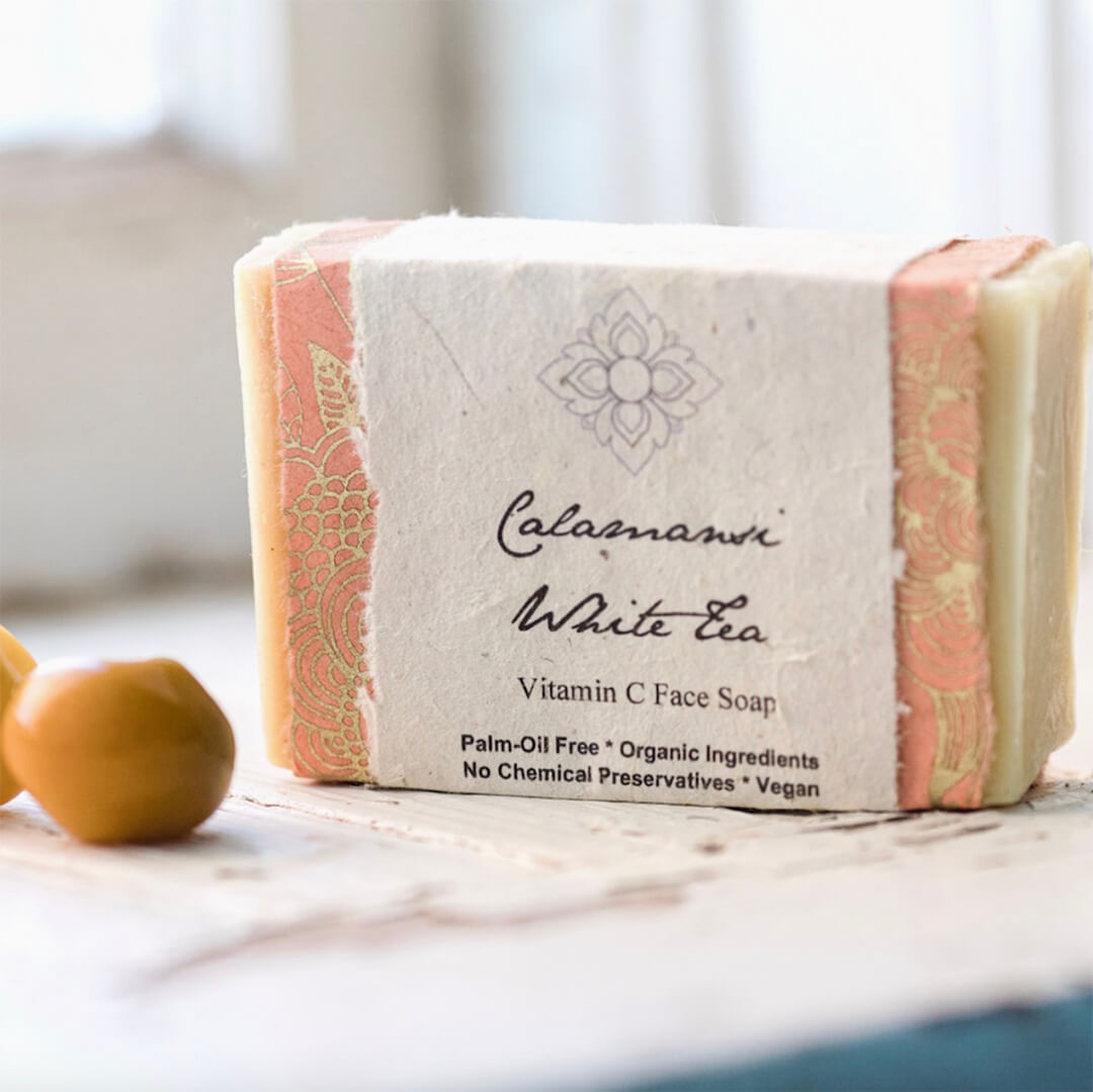 Calamansi White Tea Organic Olive Oil Soap
