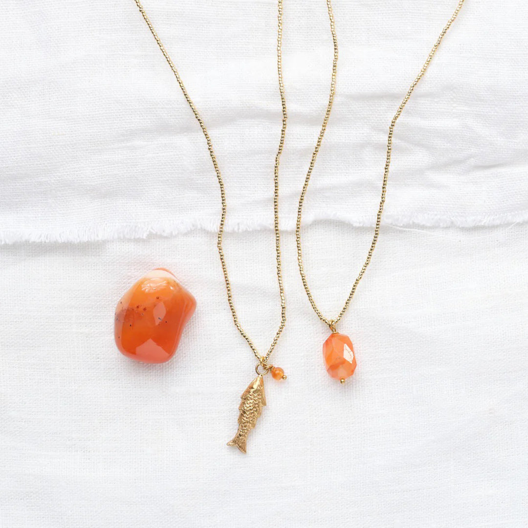 Calm Carnelian Necklace