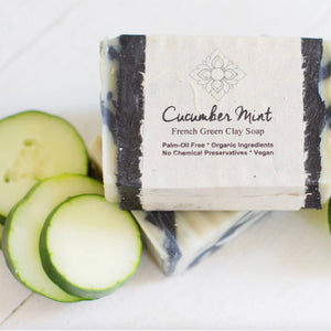 Cucumber Mint Organic Olive Oil Soap
