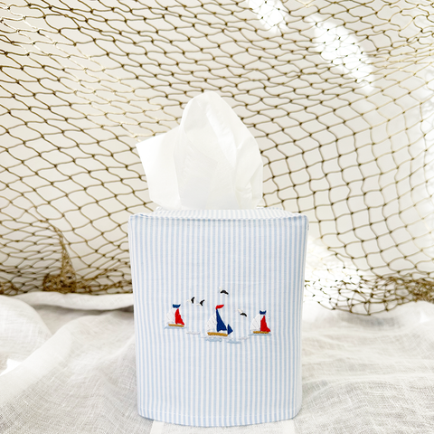 Gordonsbury Sailboat Tissue Box Cover