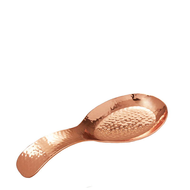 Hammered Copper Spoon Rest