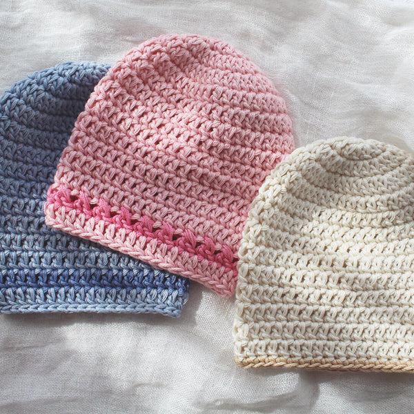 Hand Crocheted Baby Beanie