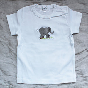 Toddler T-Shirt On Safari Elephant 6-12 Months