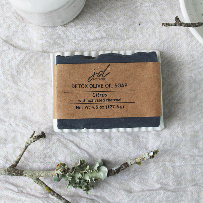 Natural Handmade Detox Olive Oil Soap