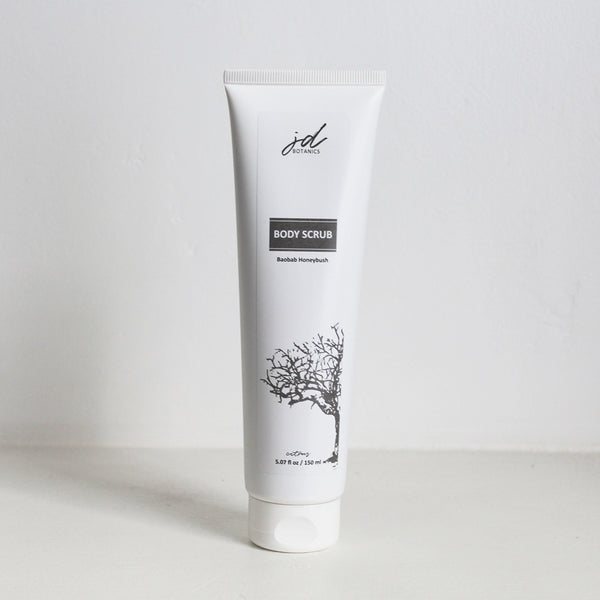 Baobab Body Scrub with Activated Charcoal