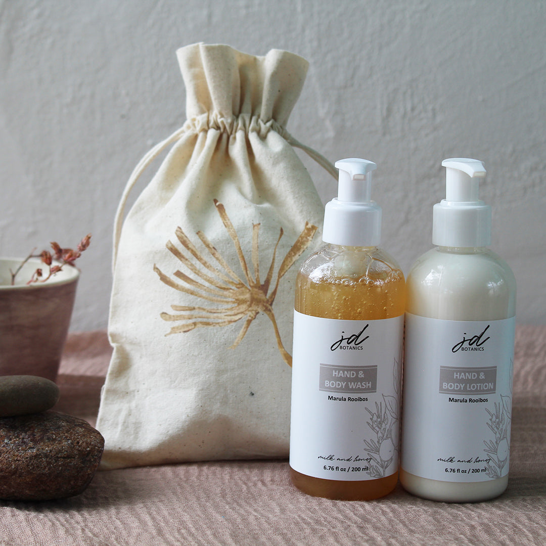 Marula Rooibos Gift Set In Hand Painted Bag