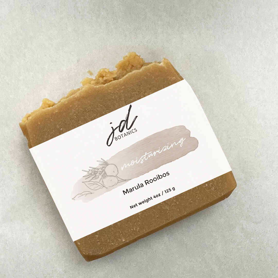 Olive Oil, Yellow Brazilian Clay & Rooibos Soap Bar