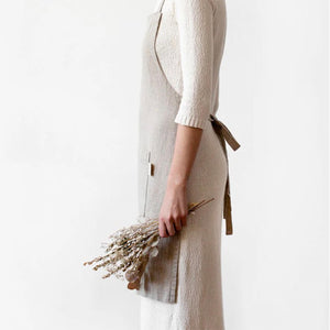 Linen Tales Natural Linen Apron