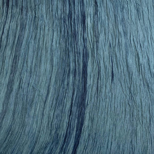 Lua Dark Denim Watercolor Silk Scarf