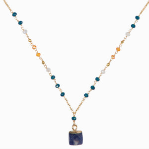 Marquet Fair Trade Geometric Pendant Necklace Belle
