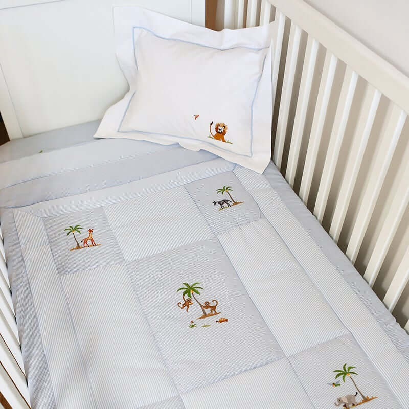 On Safari Crib Bedding | 100% Cotton Baby Bedding