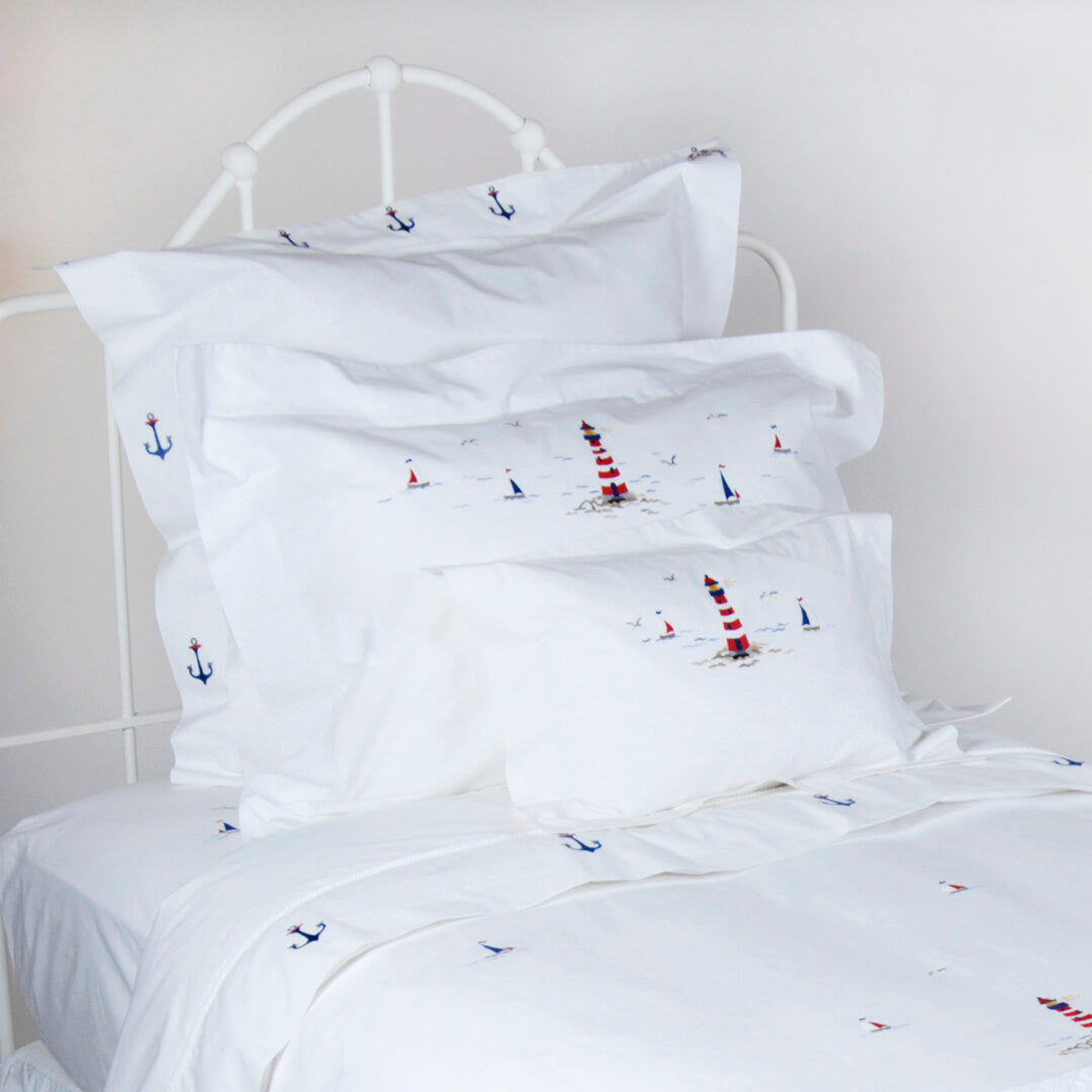 Continental Oxford Pillowcase Sailing Away