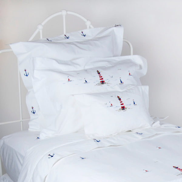 continental oxford pillowcase sailing away