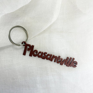Copper Pleasantville Keyring