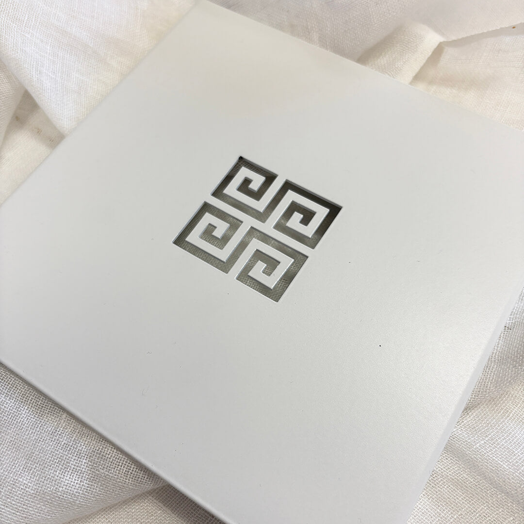 Geometric Steel Trivet White 