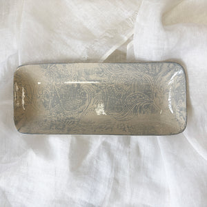 Wonki Ware Medium Duck Egg Rectangular Ceramic Platter