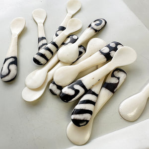  Bone Salt Spoons