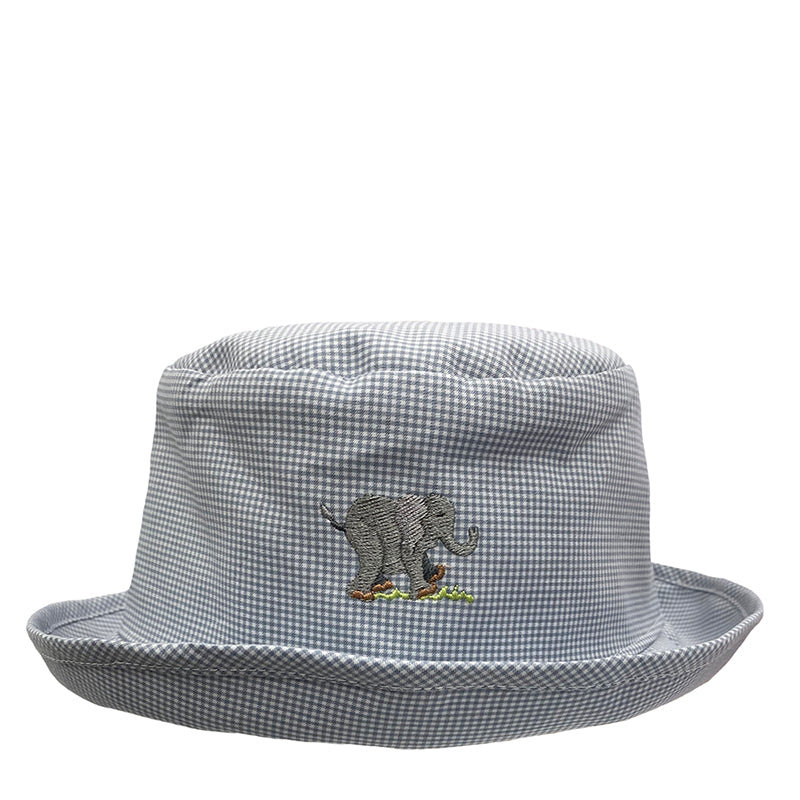 Toddler Sun Hat On Safari Elephant 6-12 Mths